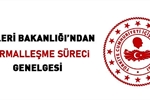 ileri Bakanl Haziran ay Normalleme Genelgesini yaynlad